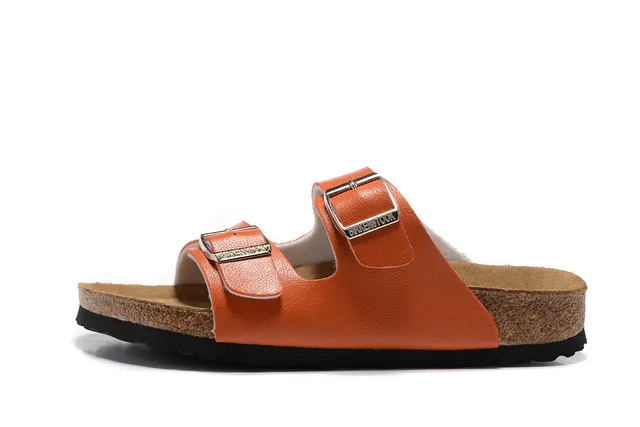 Birkenstock Arizona Orange Sandales casuales à deux brides 2