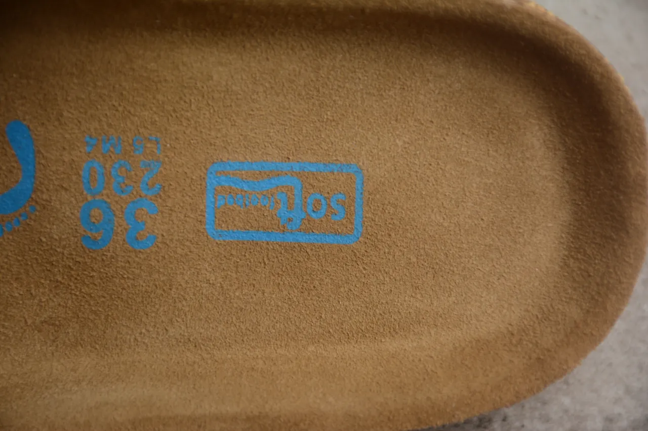 Sandales Birkenstock Arizona Tan Suede Casual 3