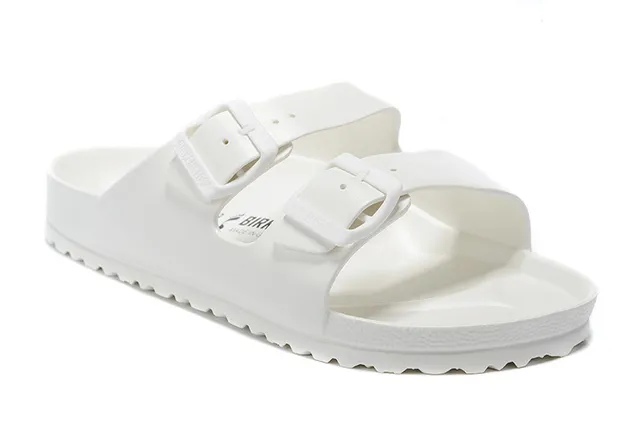 Birkenstock Arizona Sandales Casual Blanches 2