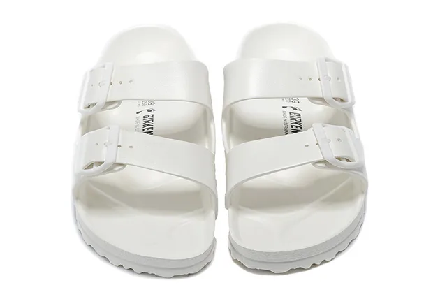 Birkenstock Arizona Sandales Casual Blanches 3