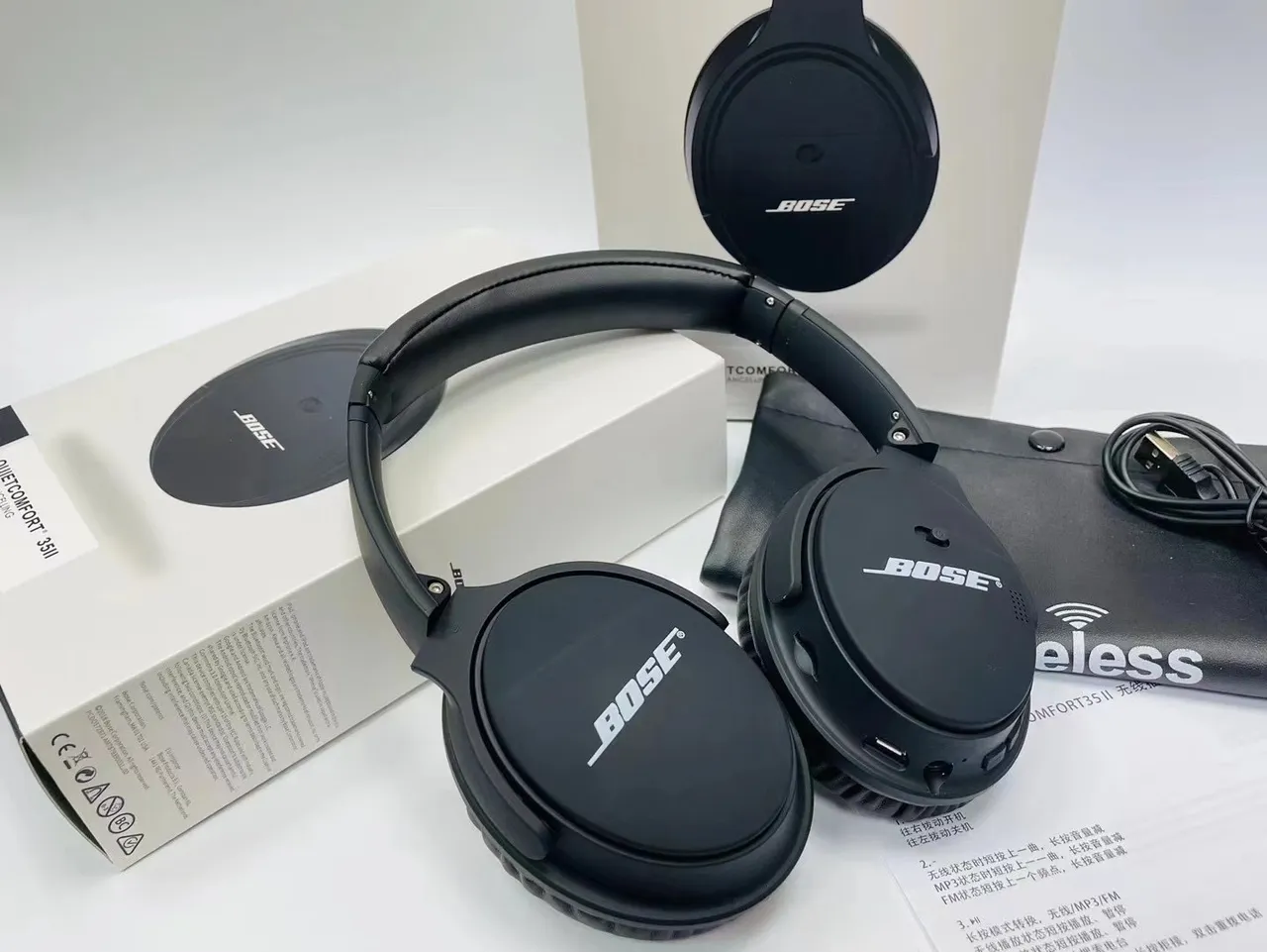 Bose QuietComfort Pink Gold Circumaural Noise-Cancelling Over-ear Headphones 7