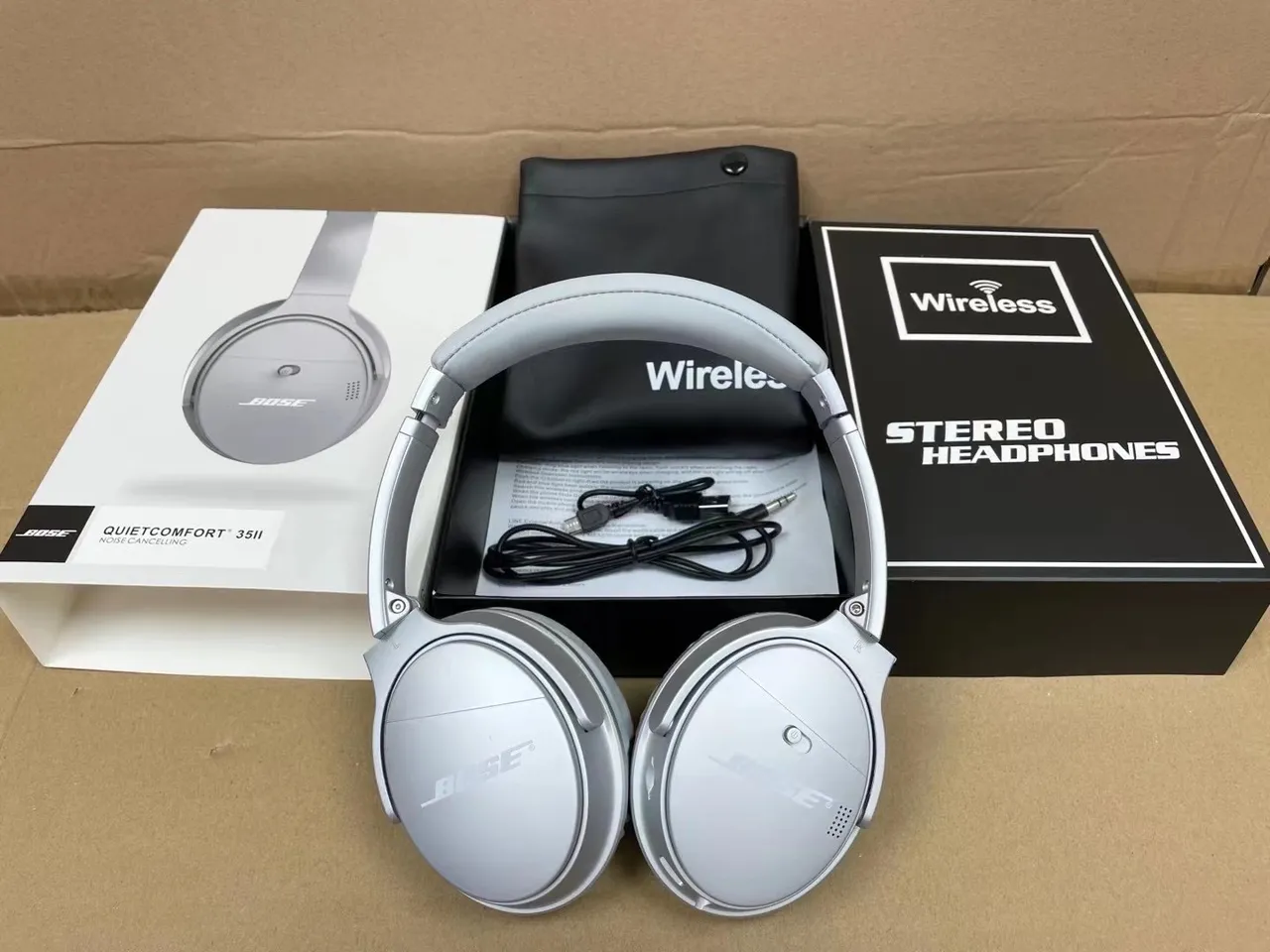 Bose QuietComfort Pink Gold Circumaural Noise-Cancelling Over-ear Headphones 12