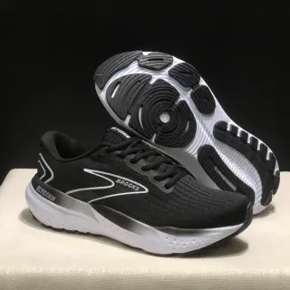 Brooks Glycerin Black and White Running Shoes