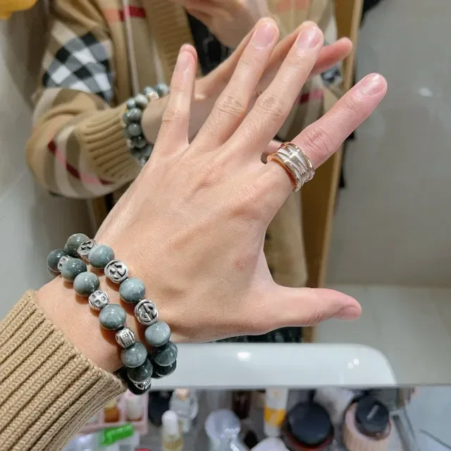 Bvlgari B.zero1 Multi-Band Ceramic and Rose Gold Ring 8