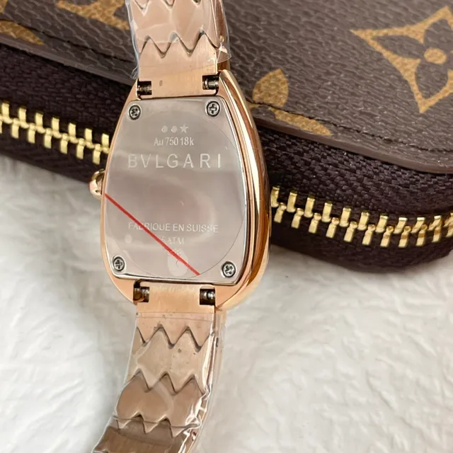 Bvlgari Serpenti Goutte Verte Sunburst Montre Mécanique 4