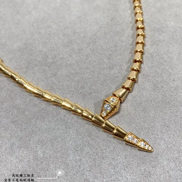 Bvlgari Serpenti Viper Collier en or et diamants 2