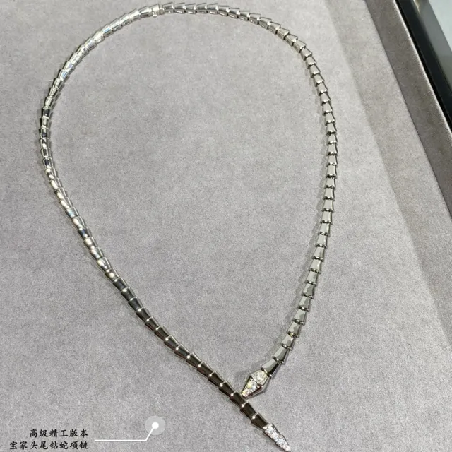 Bvlgari Serpenti Viper Collier en or et diamants 6