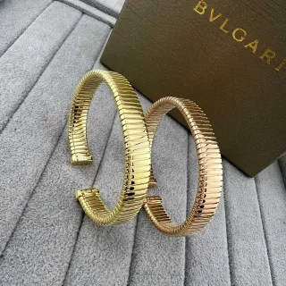 Bvlgari Tubogas Yellow Gold and Rose Gold 手链