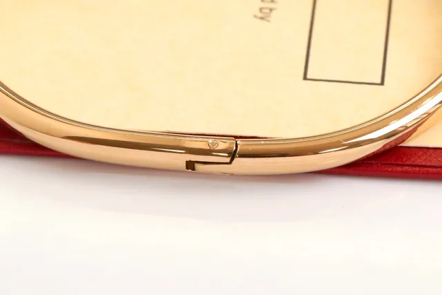 Cartier Juste un Clou سوار ذهب وردي ذهب أبيض ذهب أصفر سوارات 2