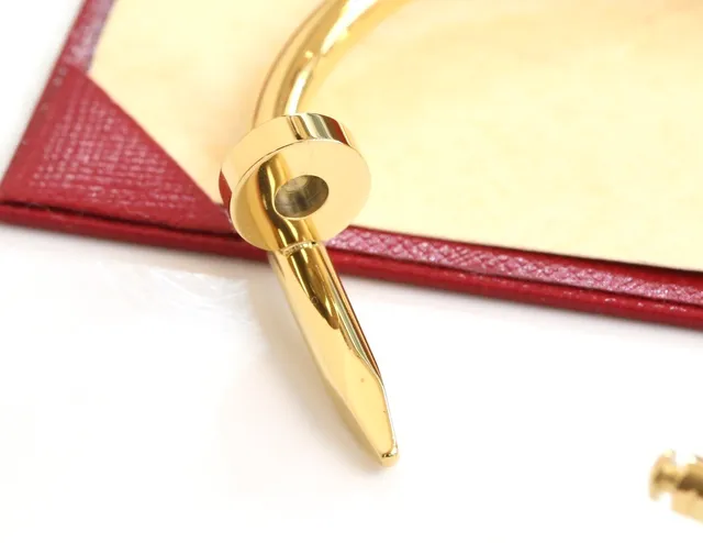 Cartier Juste un Clou سوار ذهب وردي ذهب أبيض ذهب أصفر سوارات 4