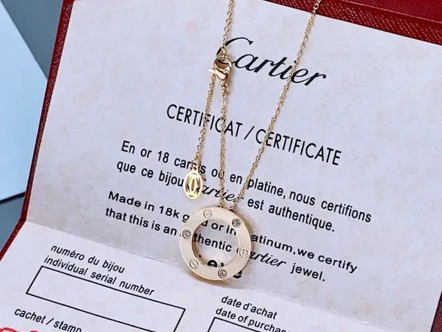 Cartier Juste un Clou Circular Screw Motif Necklace 5