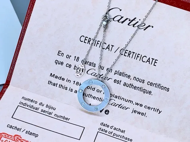 Cartier Juste un Clou Circular Screw Motif Necklace 6