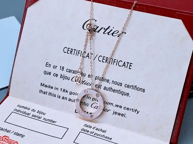 Cartier Juste un Clou Circular Screw Motif Necklace 7