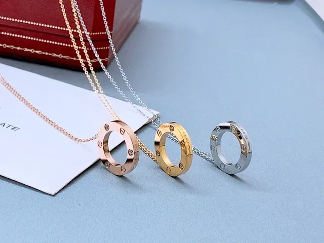 Cartier Juste un Clou Circular Screw Motif Necklace 8