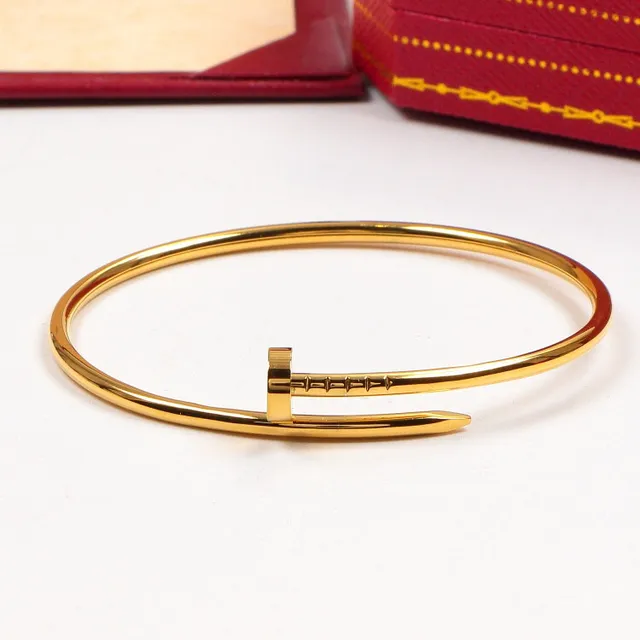 Cartier Juste un Clou Bracelet jonc ouvert avec fermoir motif clou or argent 5