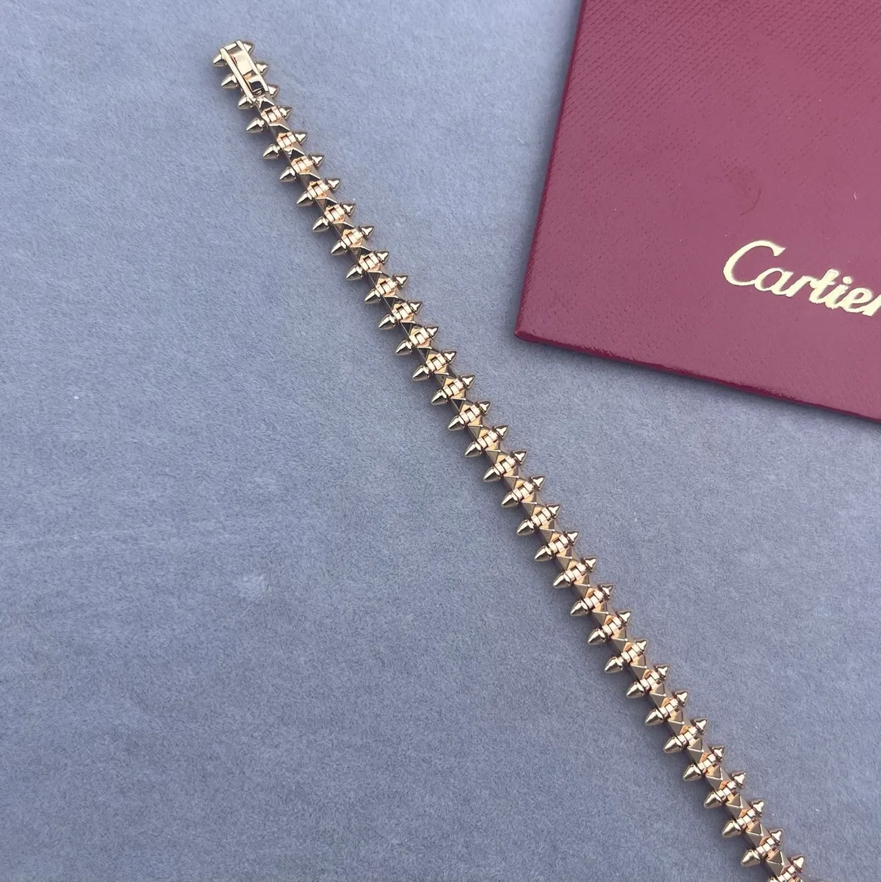 Bracelet Cartier Juste un Clou Or Argent Motif Clou Chaîne Enlacée 5