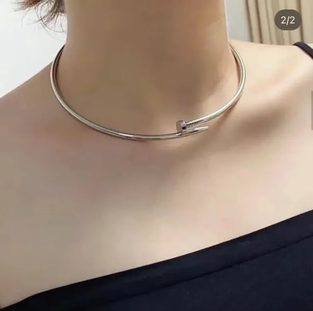 Cartier Juste un Clou bracelet fin circulaire en or et argent avec fermoir à tête de vis 2
