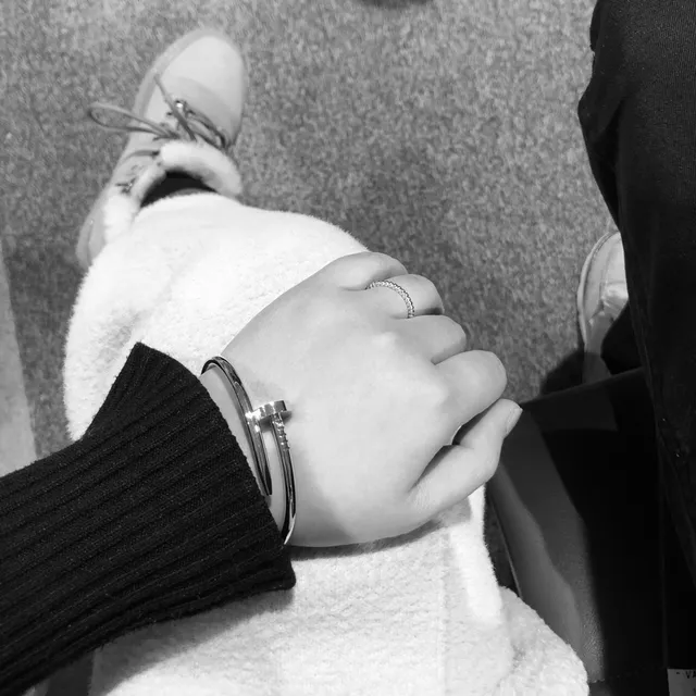 Cartier Juste un Clou Pulseira Aberta de Prata Polida com Cabeça de Prego 2