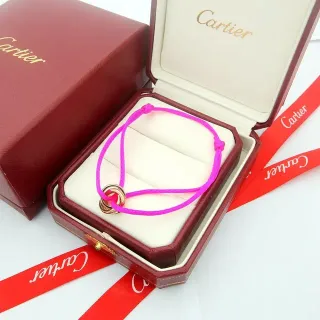 Cartier Trinity Pink Cord Bracelet
