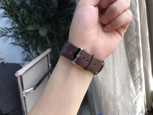 Casio Edifice Chronograph World Time Brown Leather Strap Quartz Watch 2