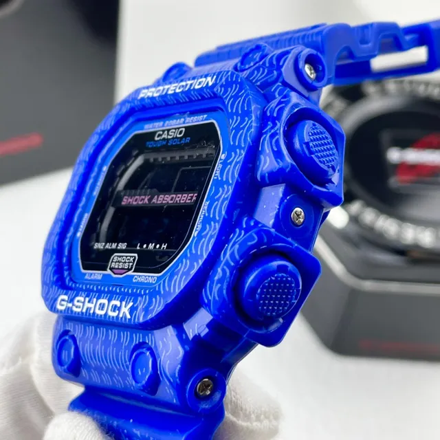 Casio G-Shock DW-5600 Blue Resin Sports Watch 2