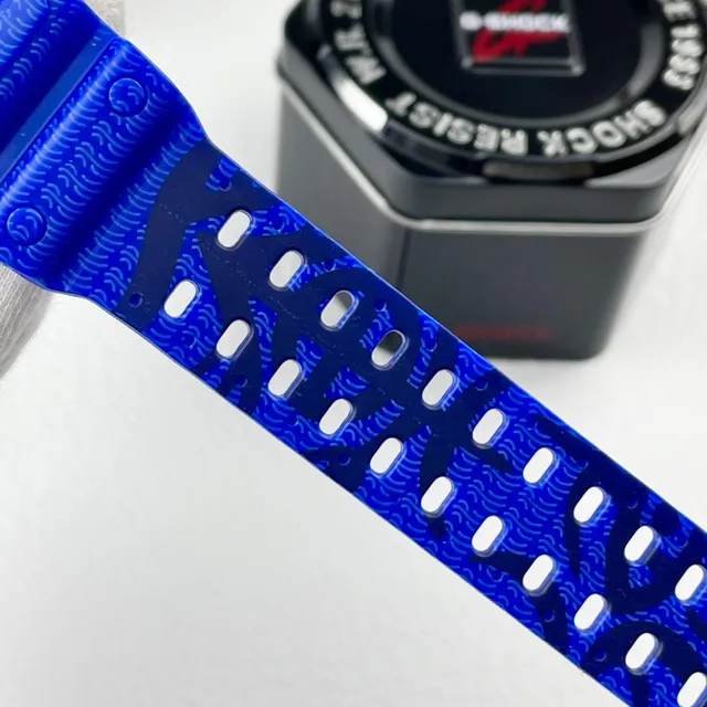 Casio G-Shock DW-5600 Blue Resin Sports Watch 6