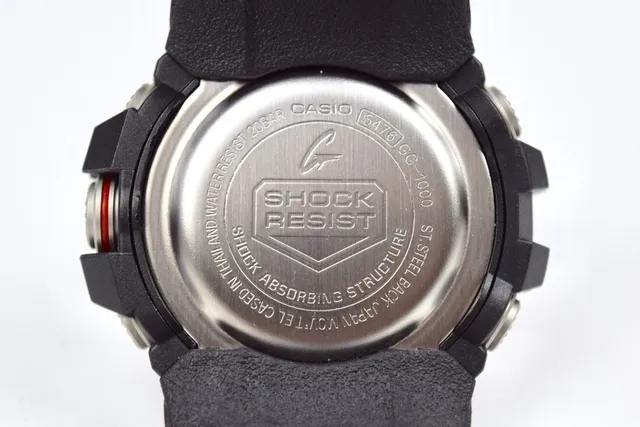 Casio G-Shock GA-100 Black and Gold Sports Watch 2