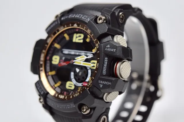 Casio G-Shock GA-100 Black and Gold Sports Watch 7