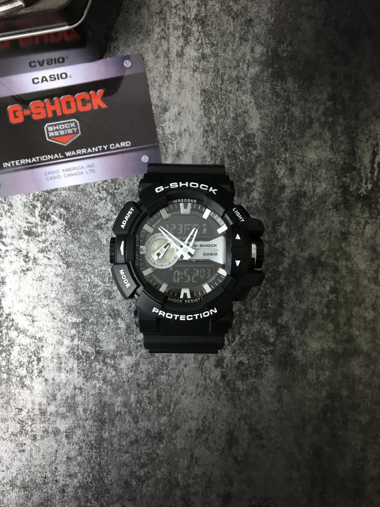 Casio G-Shock GA-100 Noir Rugged Analogique-Numérique Montre Sportive 2