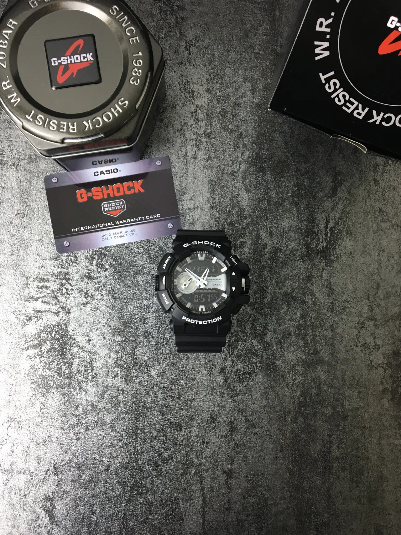 Casio G-Shock GA-100 Noir Rugged Analogique-Numérique Montre Sportive 3