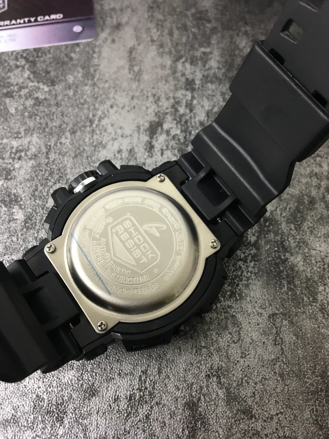 Casio G-Shock GA-100 Noir Rugged Analogique-Numérique Montre Sportive 4