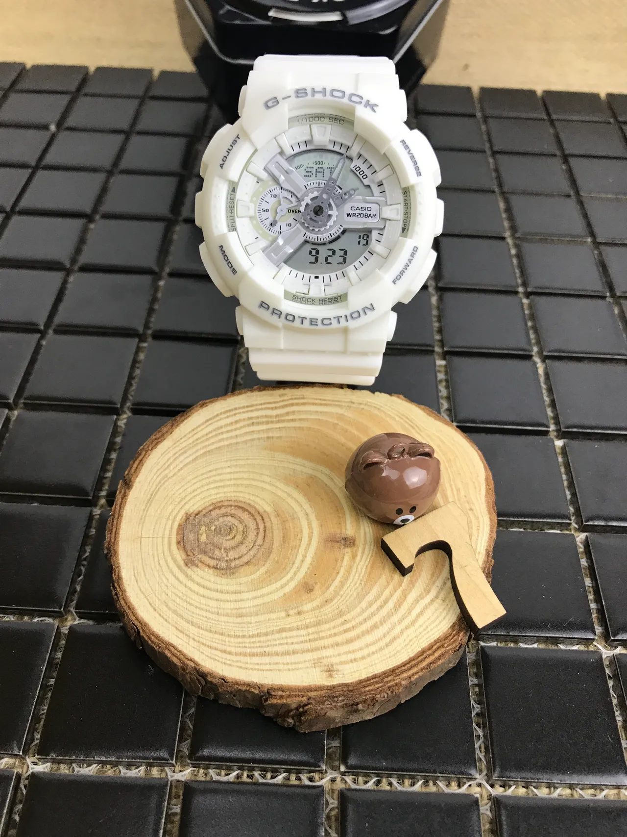 Casio G-Shock GA-110 Montre Sportive en Résine Blanche 10