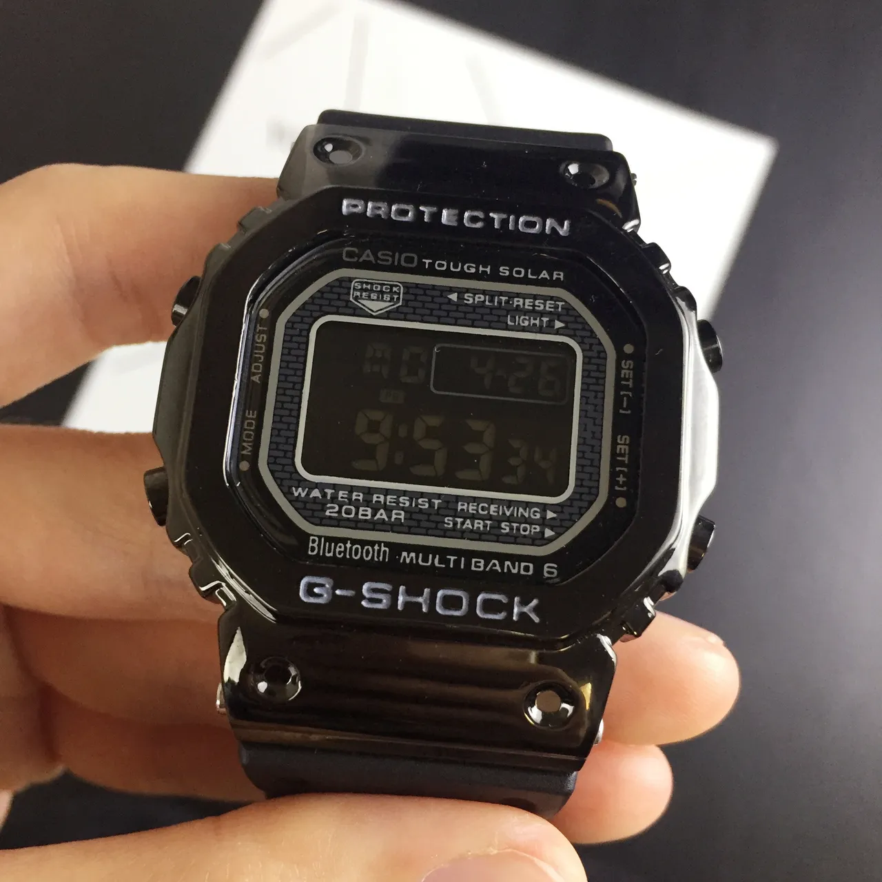Casio G-Shock GA-2100 Black Resin Strap Sports Watch 4