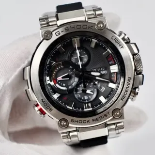 Casio G-Shock MT-G Black and Silver Sports Watch