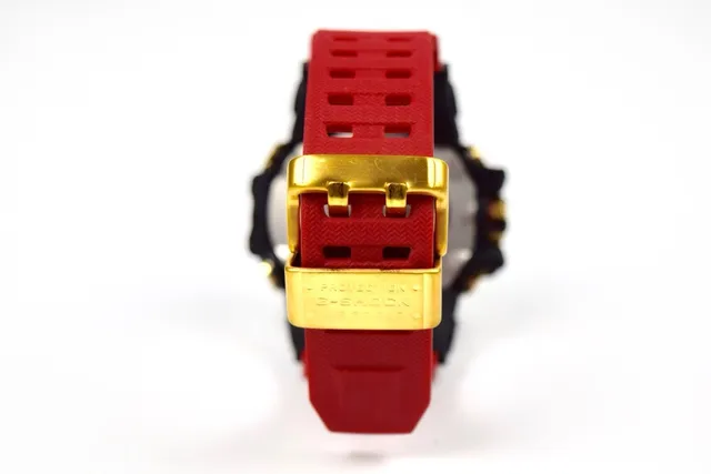 Casio G-Shock Mudmaster Red and Black Sports Watch 4