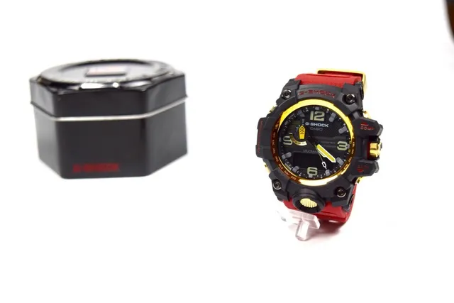 Casio G-Shock Mudmaster Red and Black Sports Watch 5
