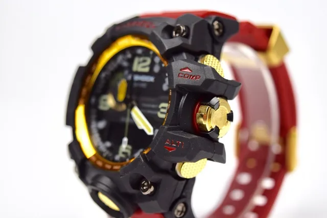 Casio G-Shock Mudmaster Red and Black Sports Watch 7