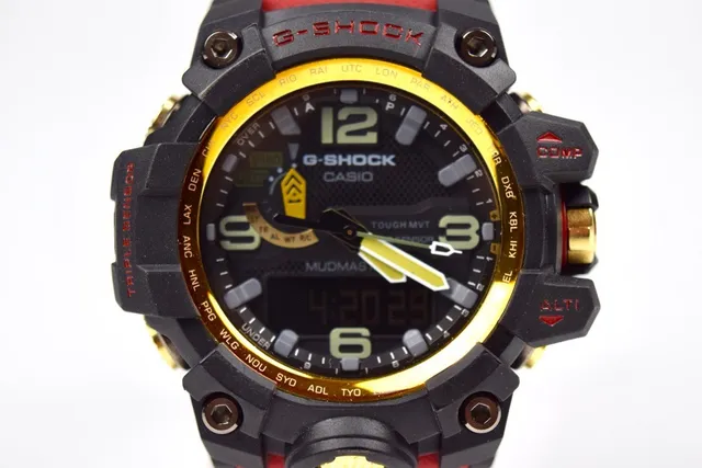 Casio G-Shock Mudmaster Red and Black Sports Watch 8