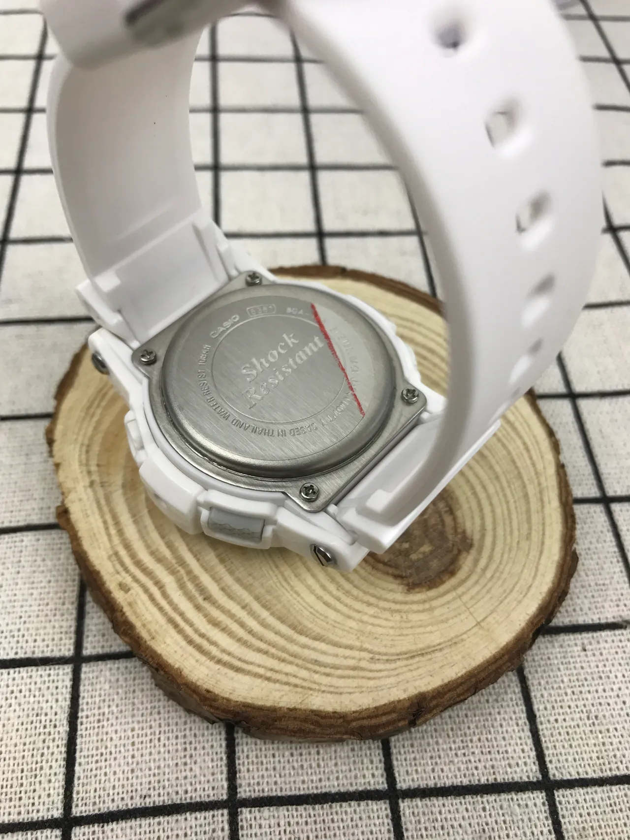 Casio সাদা কালো অ্যানালগ-ডিজিটাল হাইব্রিড টাইড গ্রাফ ফাংশন ঘড়ি 2