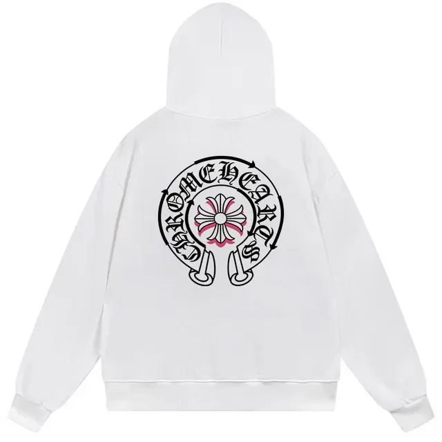 Chrome Hearts Crest Logo Black Hoodie 2
