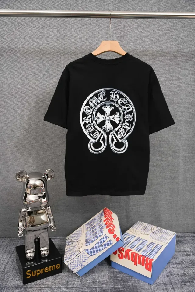 Chrome Hearts Cross Graphic Black T-Shirt 2
