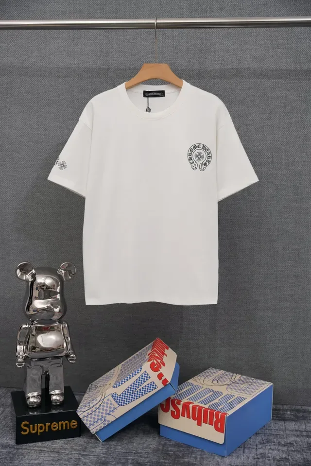 Chrome Hearts Embroidered Logo Black T-Shirt 2