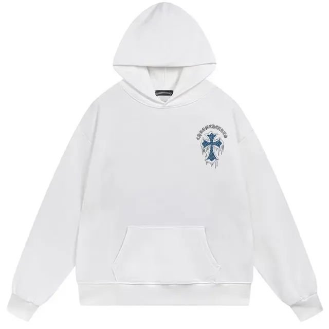 Chrome Hearts Graphic Cross Zip-Up Black Hoodie 3
