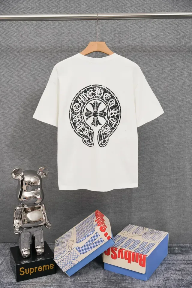 Chrome Hearts Logo Graphic Black T-Shirt 2
