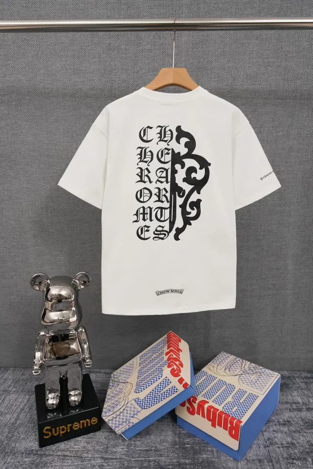 Chrome Hearts Pocket Tee White Embroidered Logo T-Shirt 4