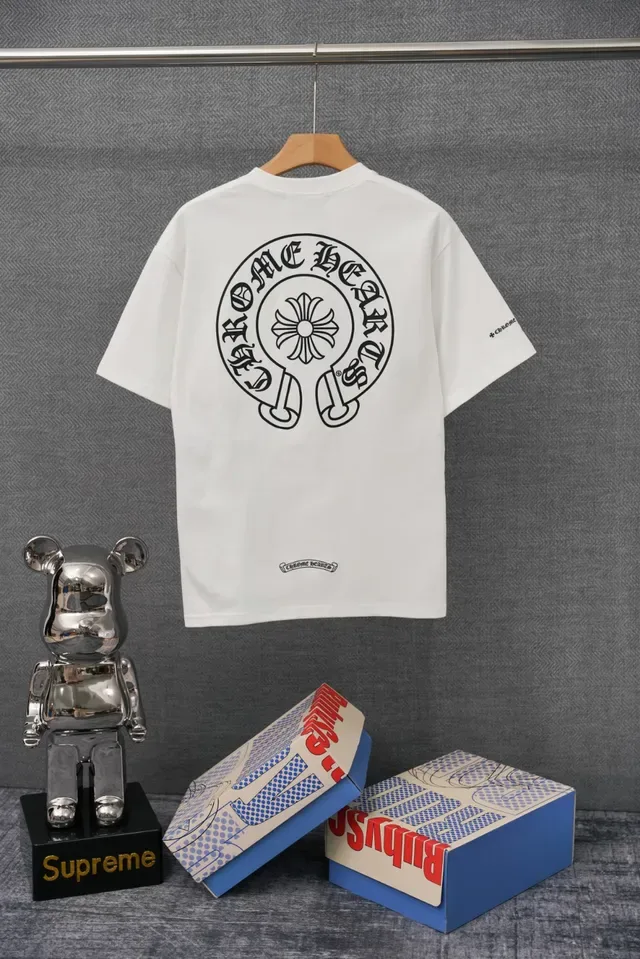 Chrome Hearts Pocket Tee White Embroidered Logo T-Shirt 4