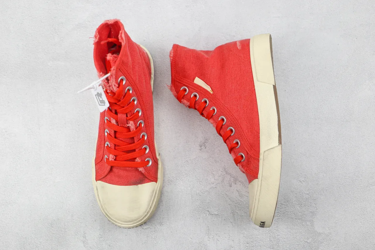 Converse Chuck Taylor All Star Red Canvas High-Top Lifestyle Sneakers 3