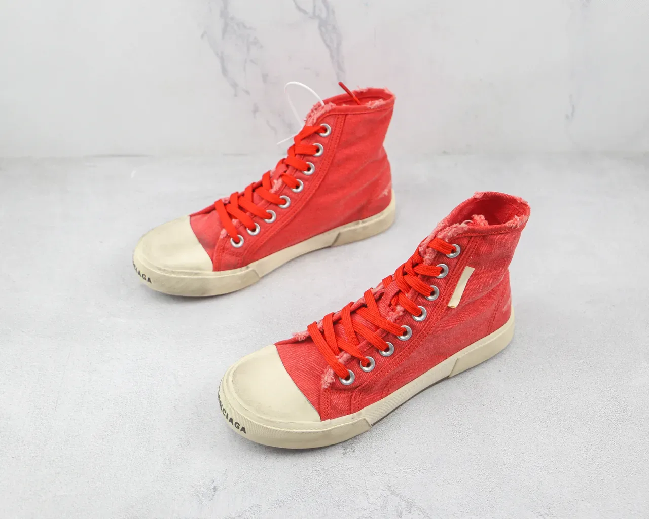 Converse Chuck Taylor All Star Red Canvas High-Top Lifestyle Sneakers 4