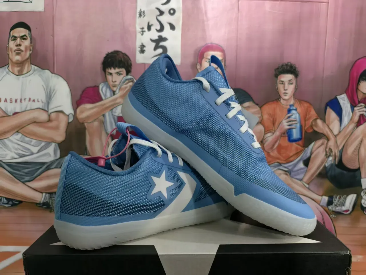 Converse One Star North Carolina Blue Lifestyle Sneakers 5