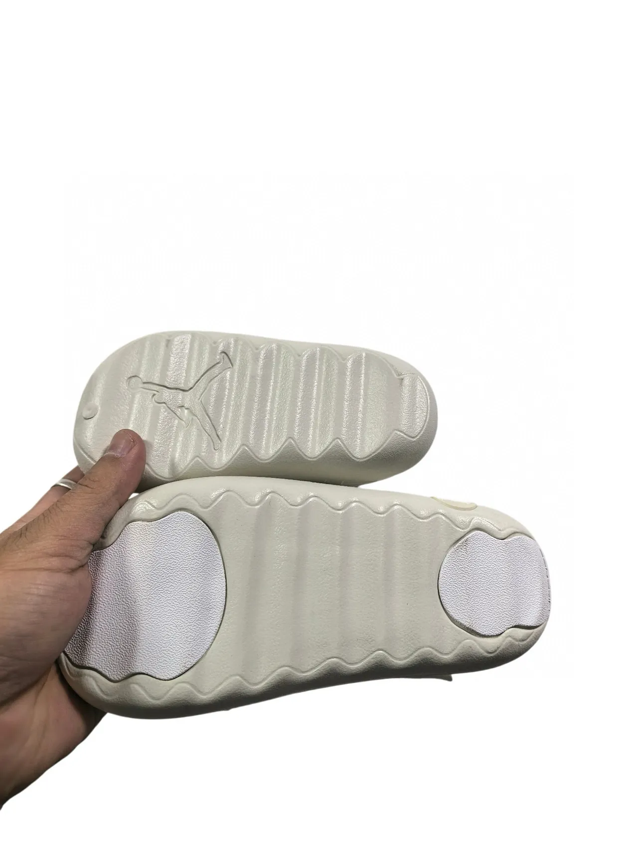 Crocs Beige Noir Mousse Moulée Lanière Ajustable Sabot 18